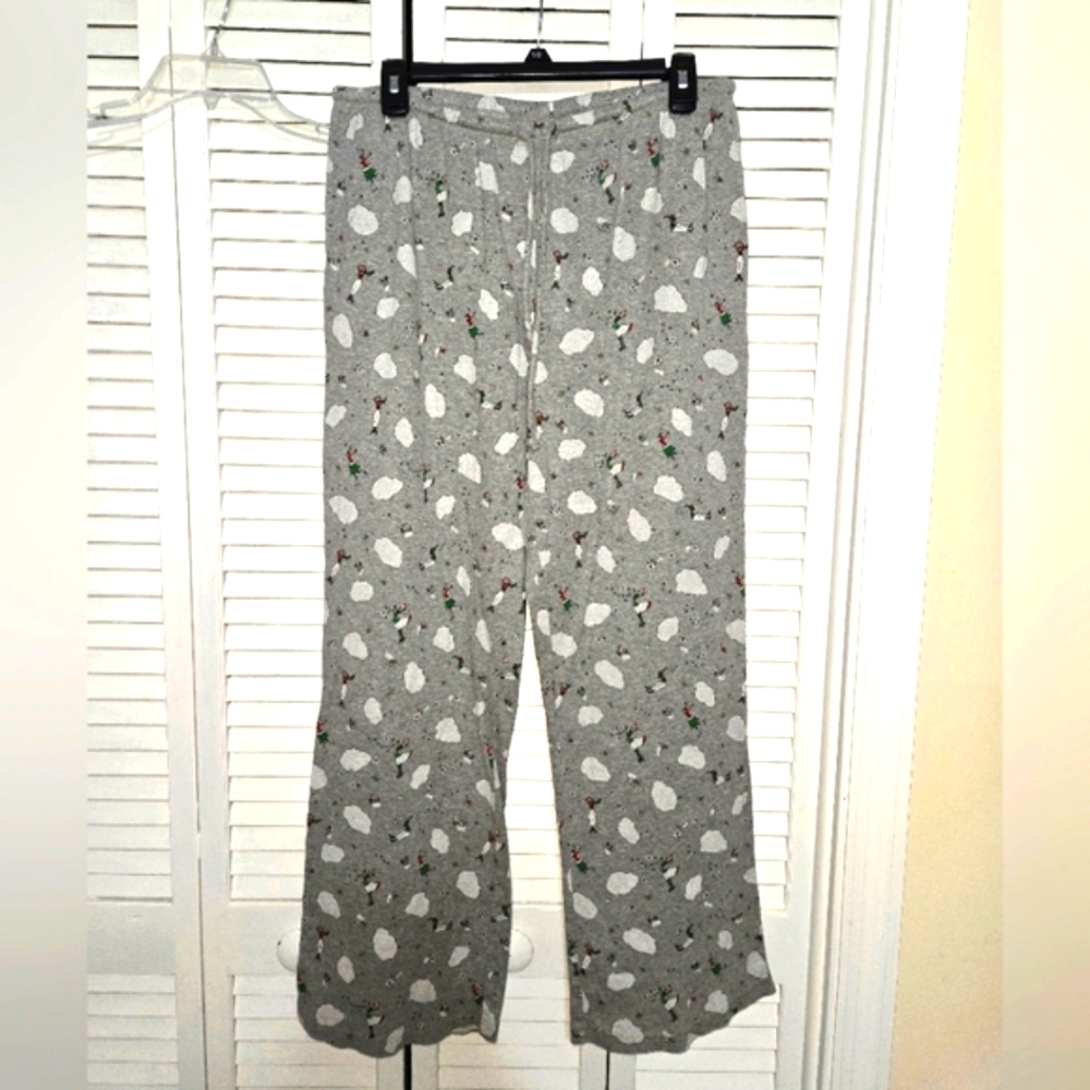 Old Navy Women's L Winter Print Pajama Pants